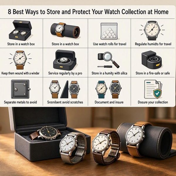 8 Best Ways to Store and Protect Your Watch Collection at Home
